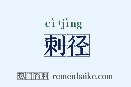 刺径是什么意思的图片